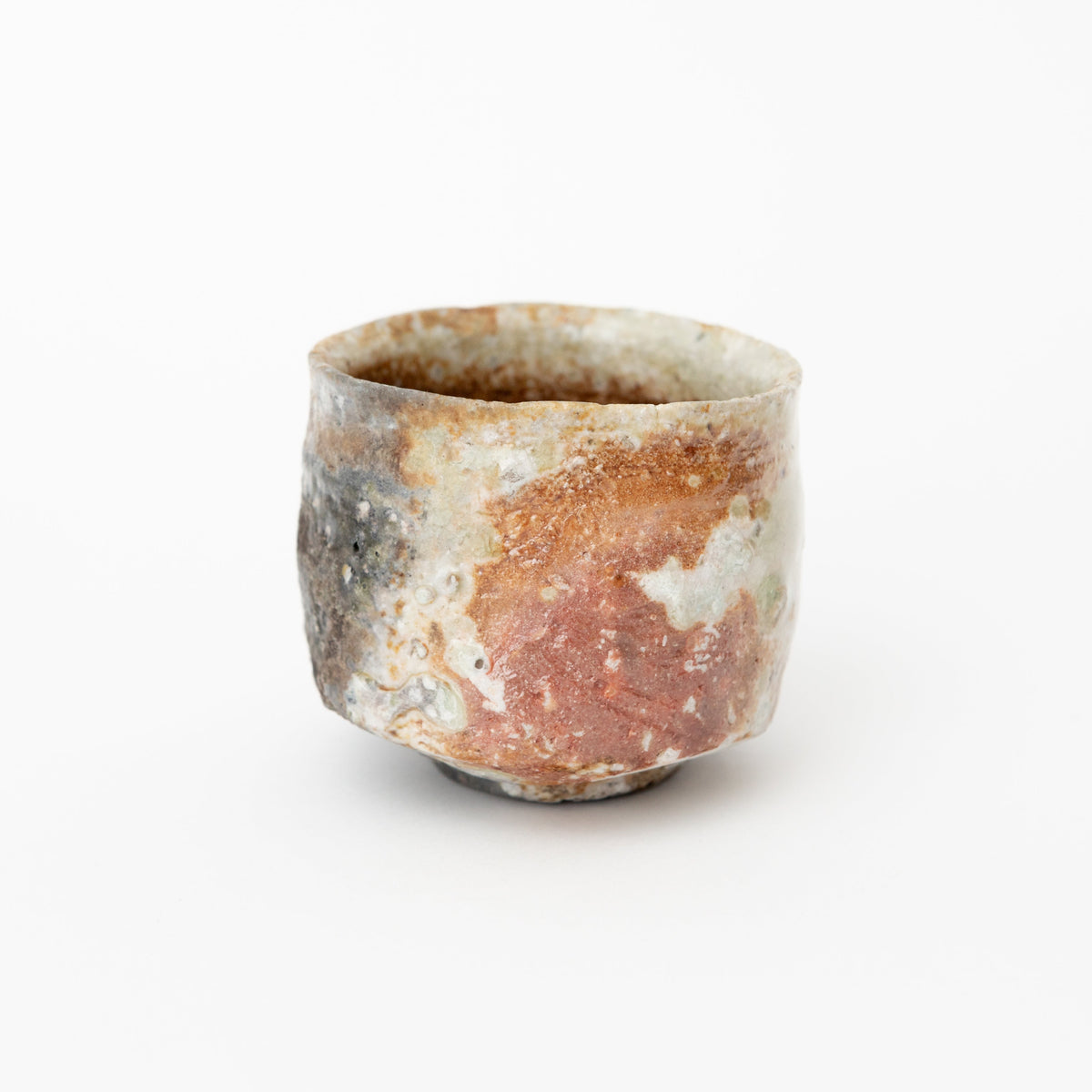 Iga guinomi by Kai Tsujimura with natural ash glaze