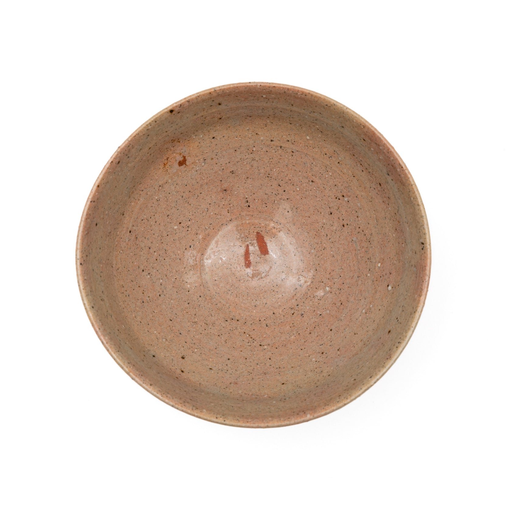 Interior glaze texture Karatsu tea bowl