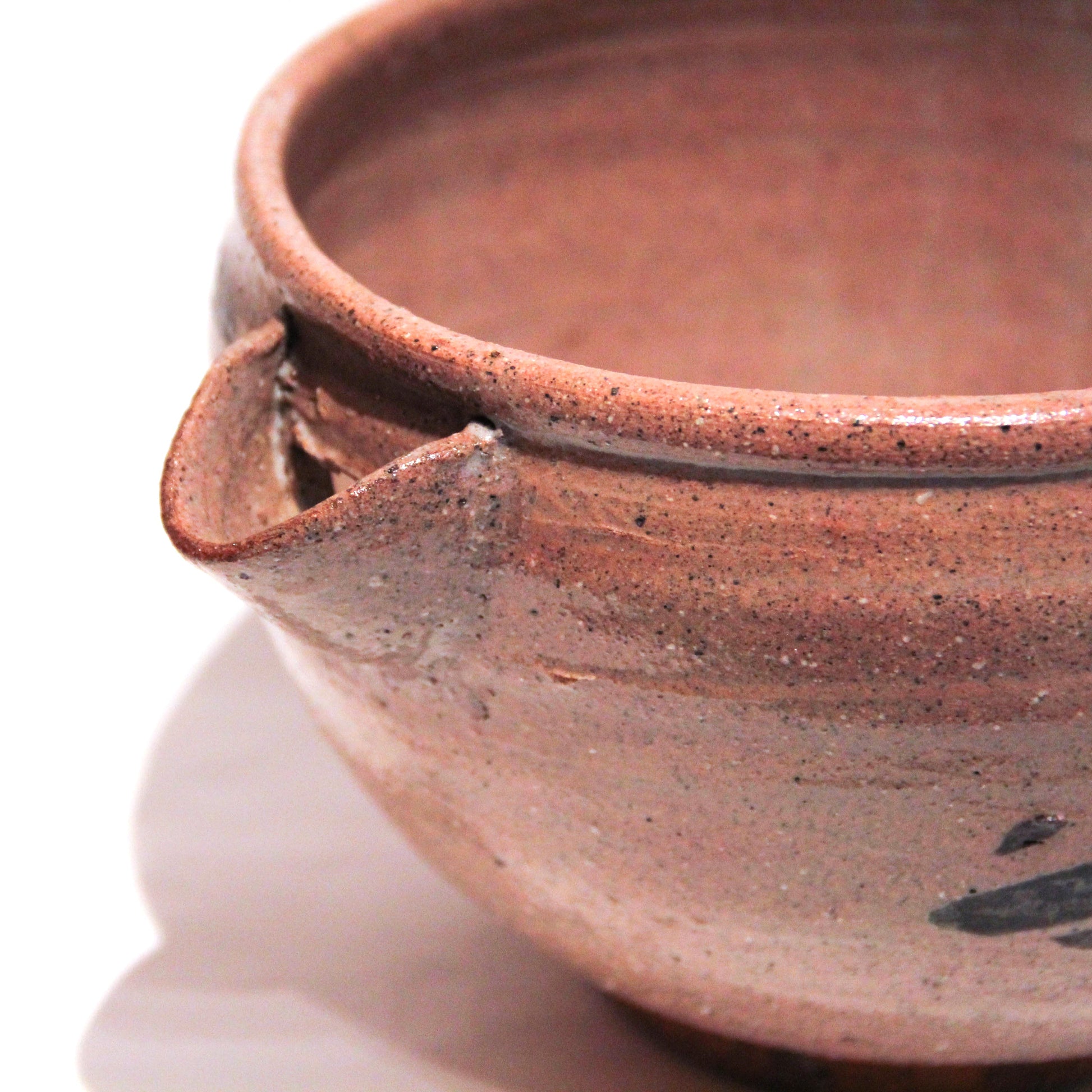 Karatsu katakuchi by Kai Tsujimura spout detail