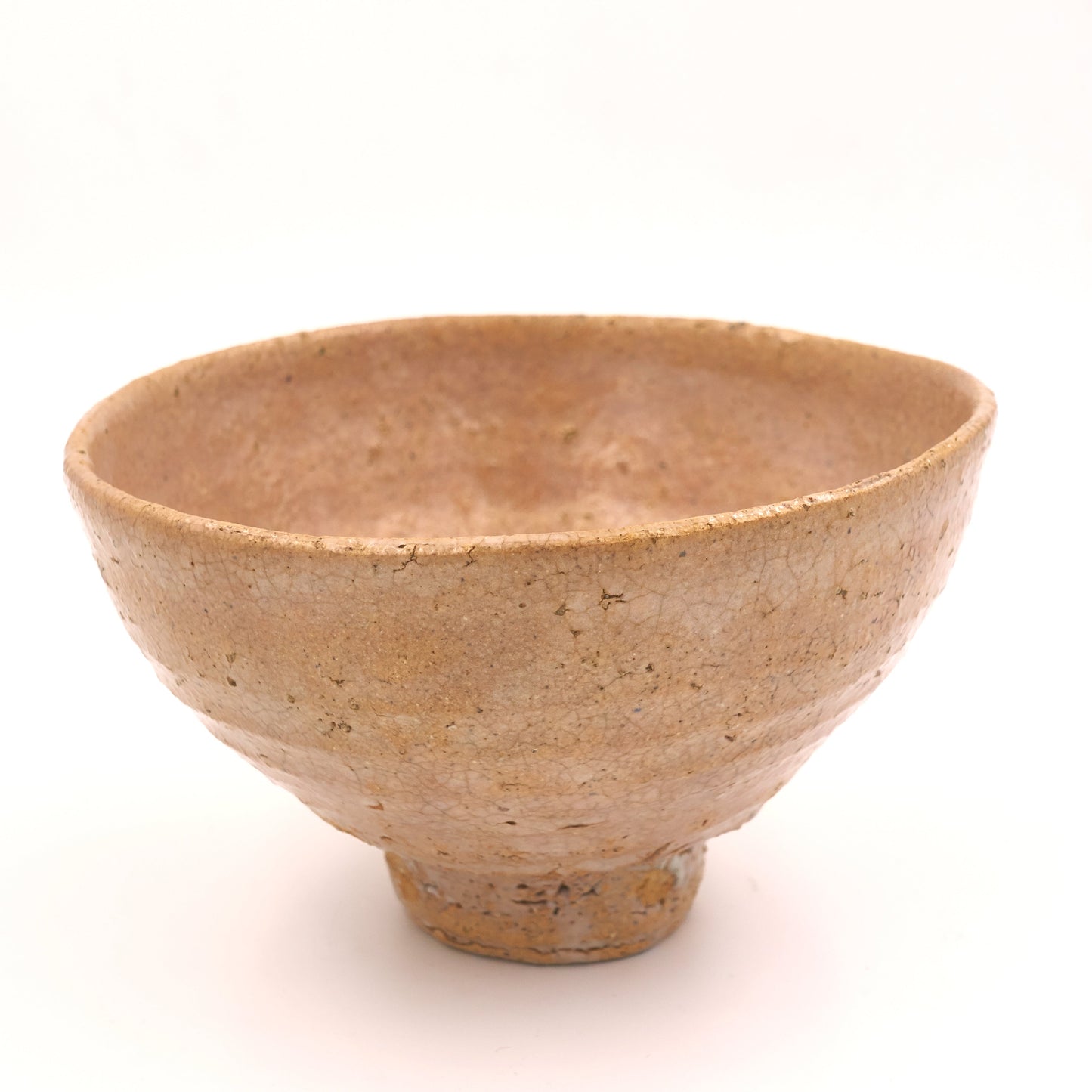 Ido chawan Japanese tea bowl by Yui Tsujimura ceramic