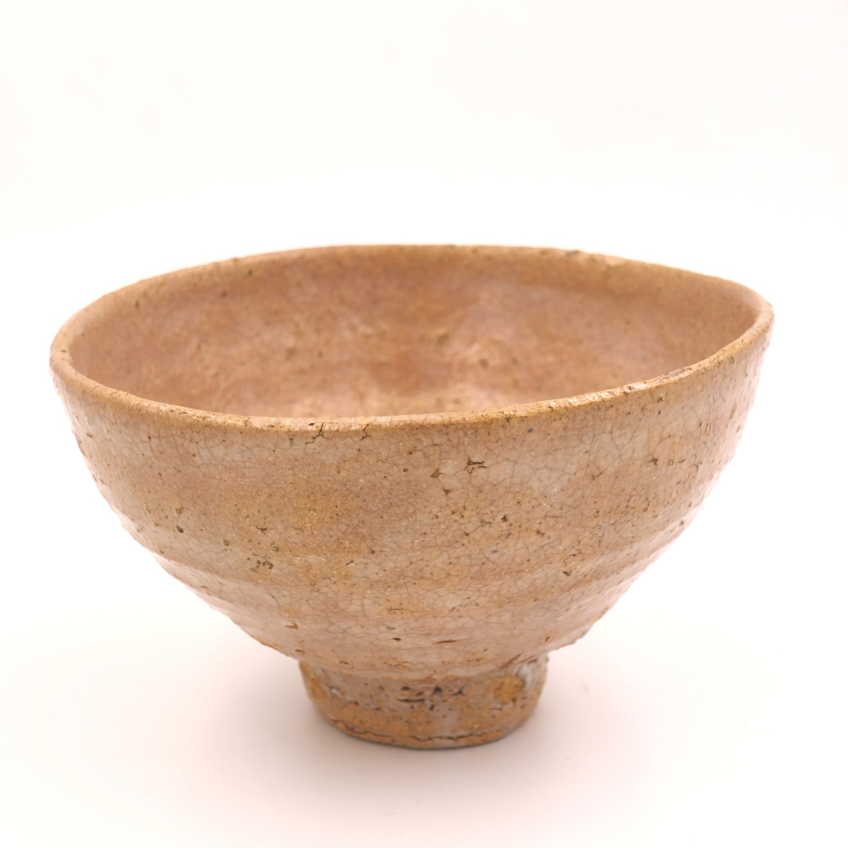 Ido chawan Japanese tea bowl by Yui Tsujimura ceramic