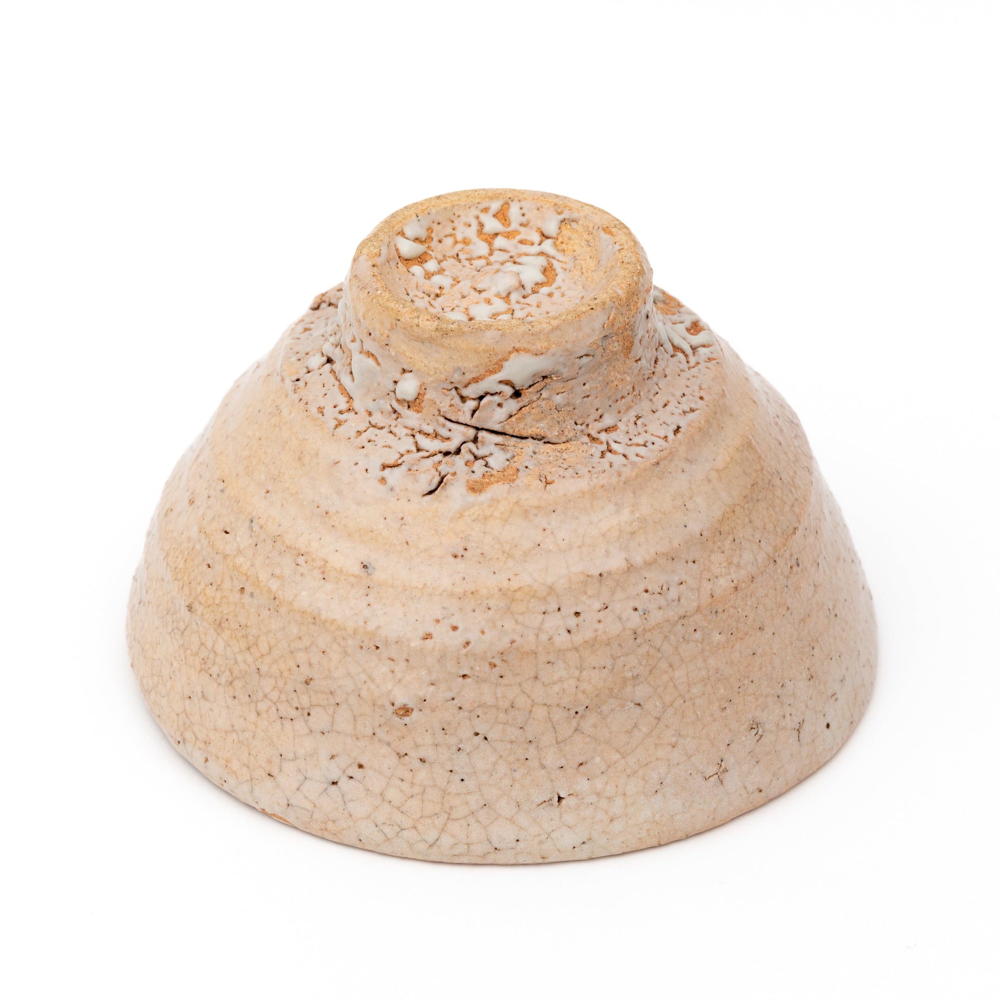 Foot of Ido chawan tea bowl by Yui Tsujimura